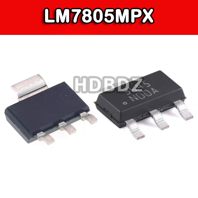 2~5PCS LM7805MPX/NOPB  SOT-223-4 IC Chip điều chỉnh nguồn SMD