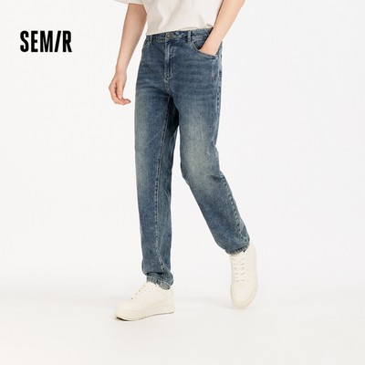 Semir Quần Denim Nam Vintage Slim Fit, Co Giãn Thoải Mại