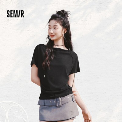 Semir 2026 - Áo thun cổ ôm vừa vặn, thiết kế thời trang cho mùa hè