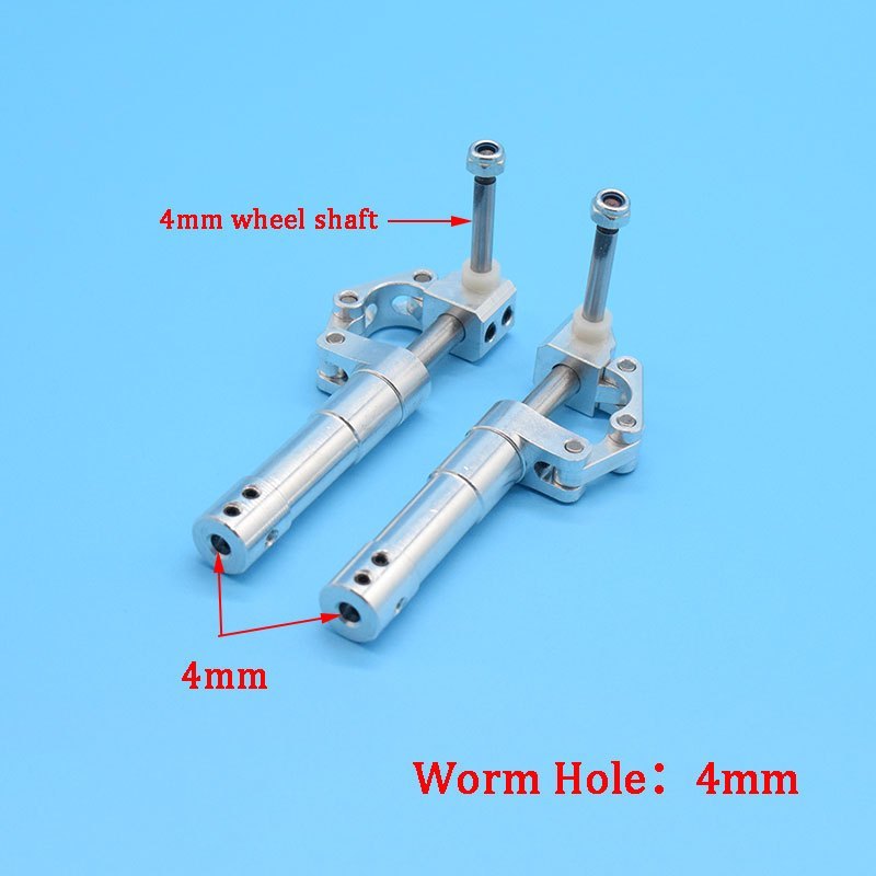 1 Cặp 4mm Mùa Xuân Lưng Giảm Chấn Đầu Gối Hạ Cánh Chiều Cao 70mm đến 160mm Cho 3-4kg RC Model Máy Ba
