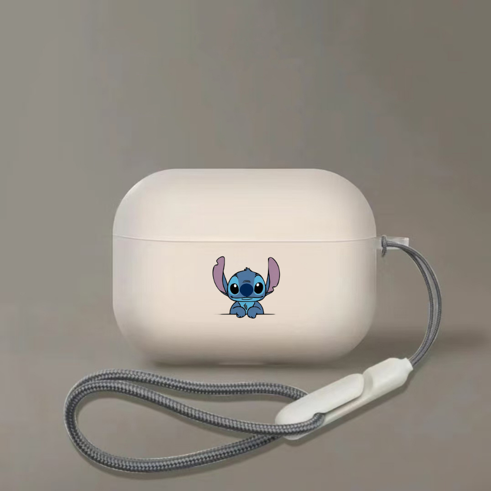 Stitch Cho AirPods Pro3 Vỏ Có Dây AirPods Pro2 Vỏ Tai Nghe Mờ Chống Sốc Cho AirPods 1 2 Pro 3 Pro2 4