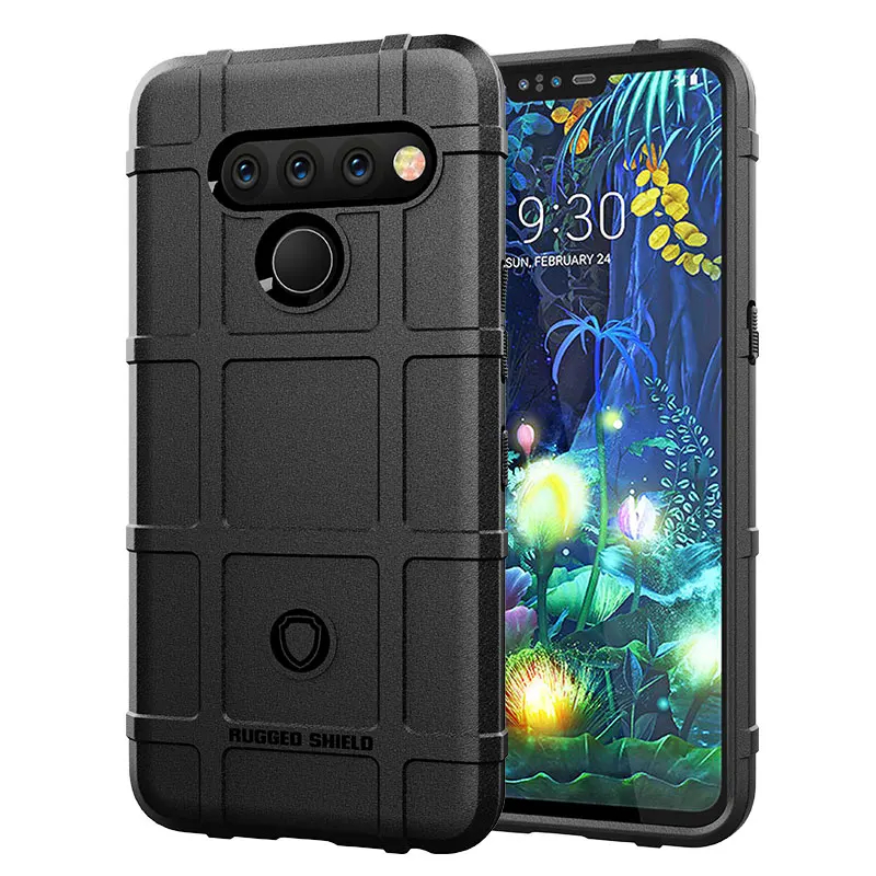 Armor Heavy Matte Case cho LG V50 ThinQ 5G Vỏ bảo vệ chống sốc cho lg v50 lgv50 thinq Vỏ silicon chố