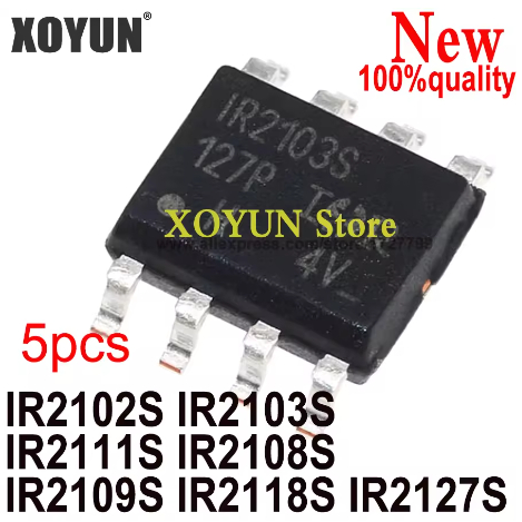 (5 chiếc) 100% Mới IR2102S IR2103S IR2111S IR2108S IR2109S IR2118S IR2127S sop-8 Hàng Mới Chính Hãng