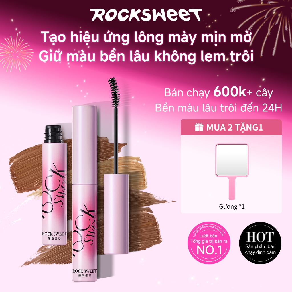 ROCKSWEET RS Nhung mỏng và bền, có lông mày hoang dã, lông mày bền, màu cà phê sữa, chống bẩn