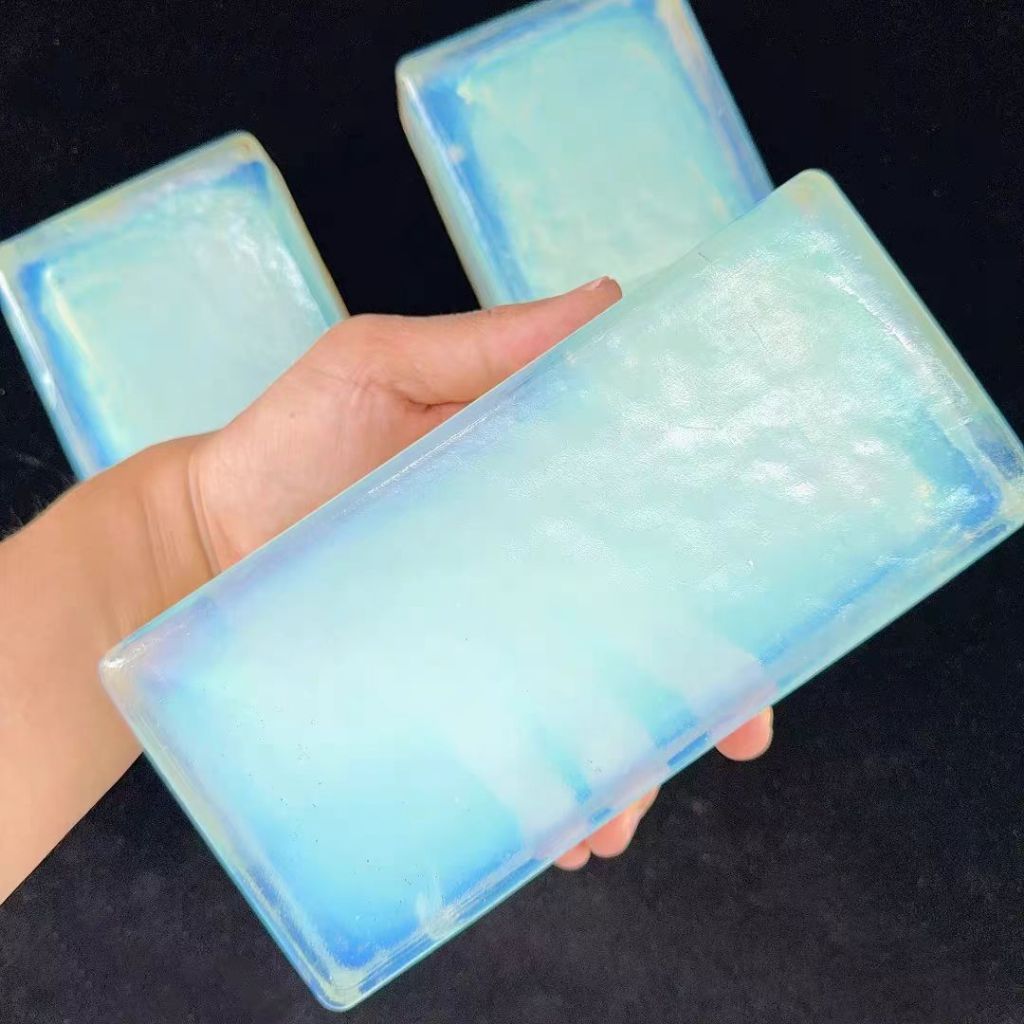 Đá thô Opal Lớn Thô Trống Nguyên liệu Handmade DIY Đá thô Khối thô (Dễ bong bóng bên trong)