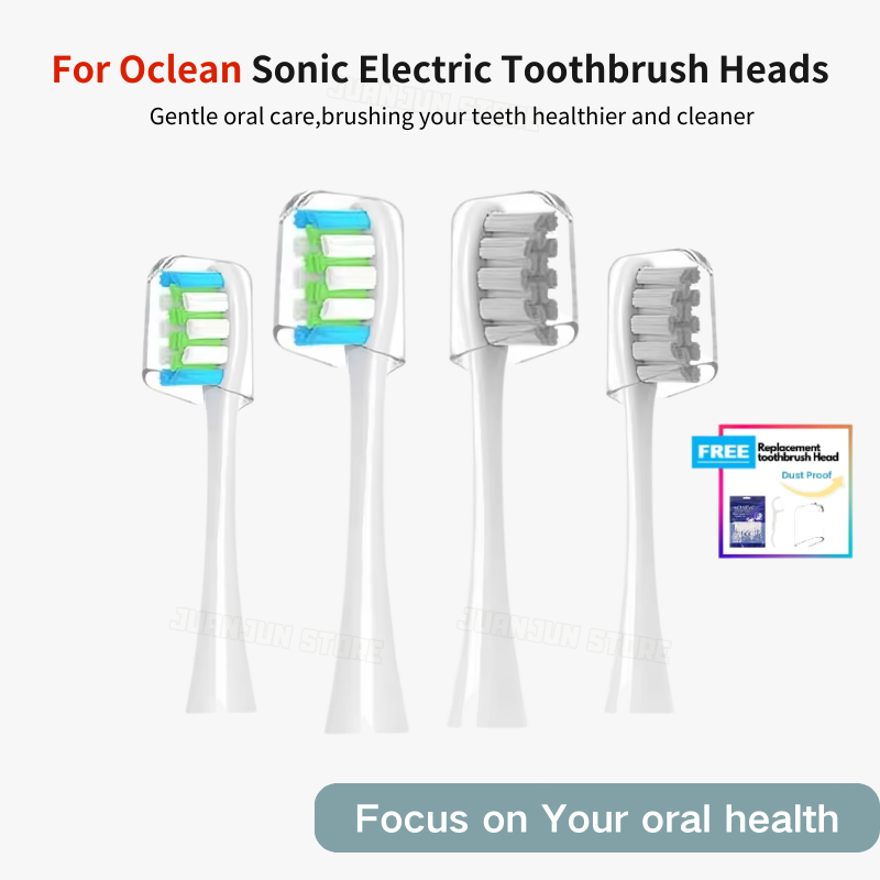 【Toothbrush Head】20pcs Replacement Heads For Oclean X Pro/Elite/One/Z1/F1/E1/Air 2/Flow/X10 For DuPo