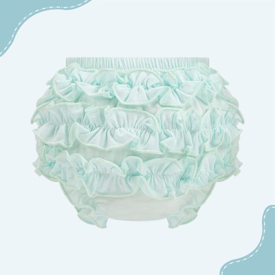 Phim hoạt hình Hàn Quốc đồ lót trẻ em dễ thương tam giác cotton bé gái đồ lót bé trai bốn mùa (Xanh dương)