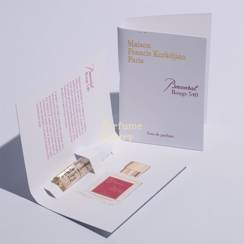 Baccarat Rouge 540 chính hãng, Aqua Universalis, dành cho nam và nữ 1.5ml