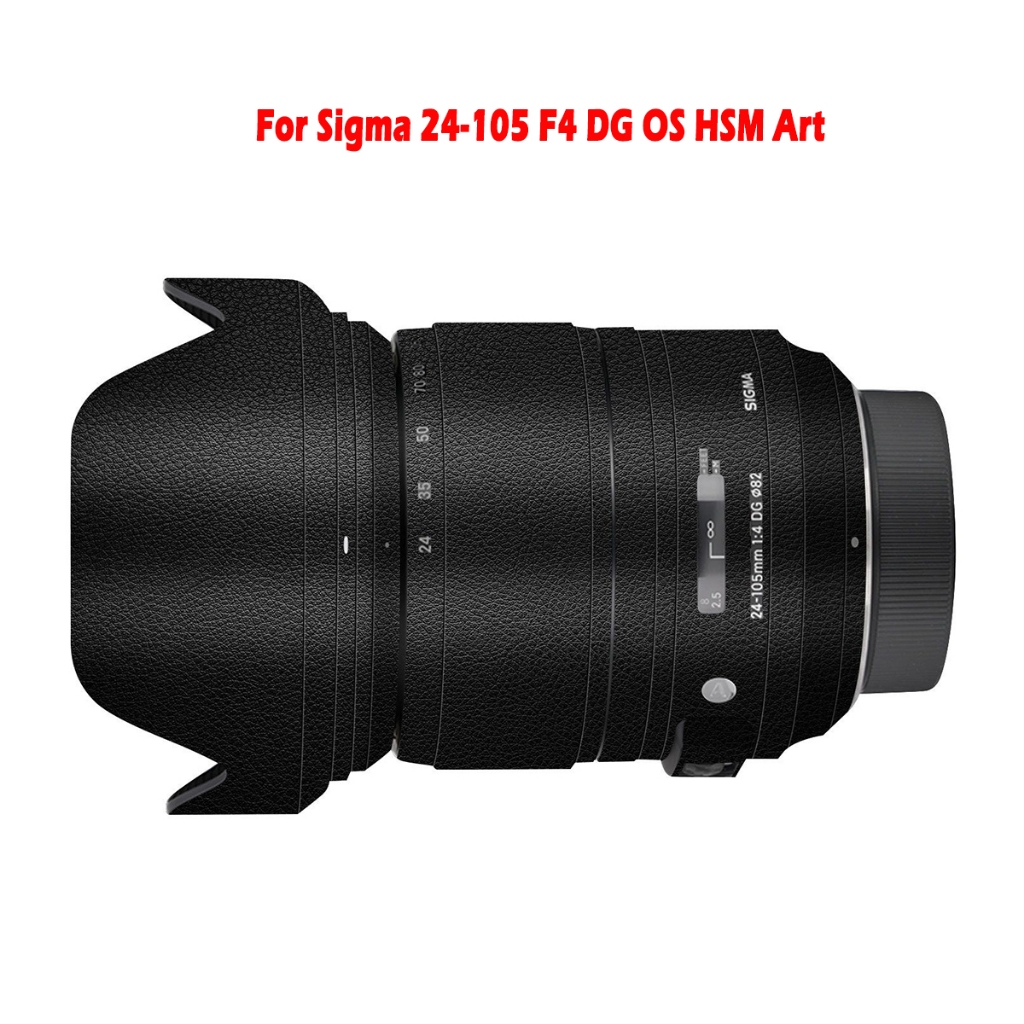 Miếng Dán Ống Kính Cho Sigma 24-105mm F4 DG OS HSM Nghệ Thuật Decal Da Vinyl Bọc Phim Bảo Vệ Áo 24-1