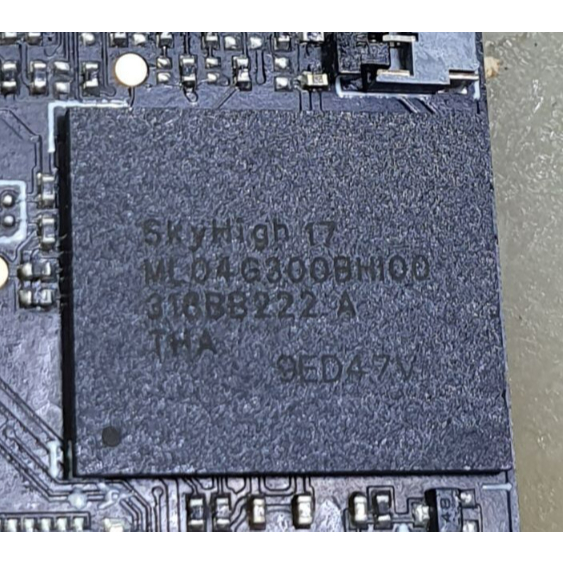 1 Chiếc Chính Hãng S34ML04G300BHI000 SKYHIGH BGA63 Đốt NAND Flash Memory Chip ML04G300BHI000 Chip Tí