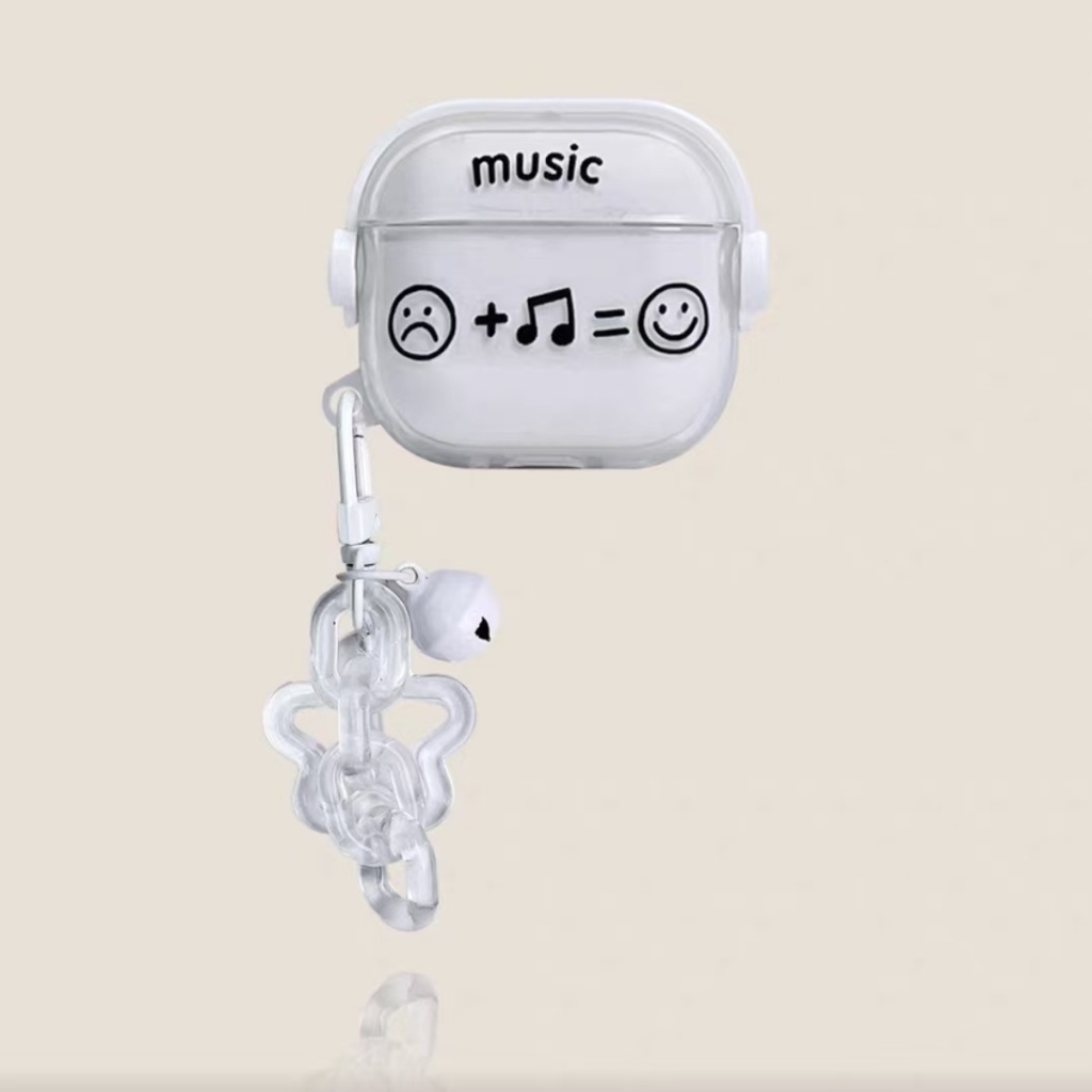 Công thức âm nhạc cho vỏ AirPods Pro3 AirPods Pro2 Vỏ tai nghe chống sốc cho AirPods Pro3 / 4 / 4 (A