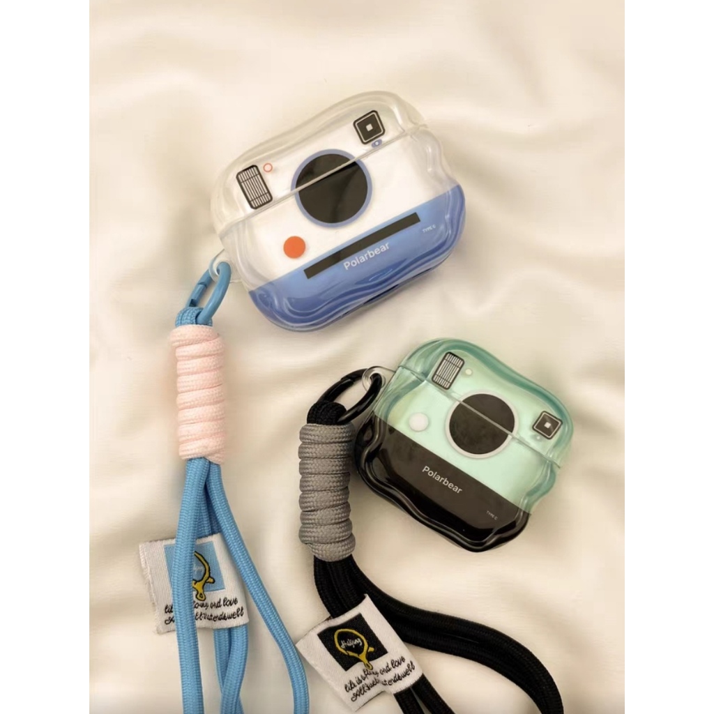 Camera Ins Cho AirPods Pro3 Vỏ AirPods Pro2 Vỏ Tai Nghe Chống Sốc Cho AirPods Pro3 / 4 / 4 (ANC) / P