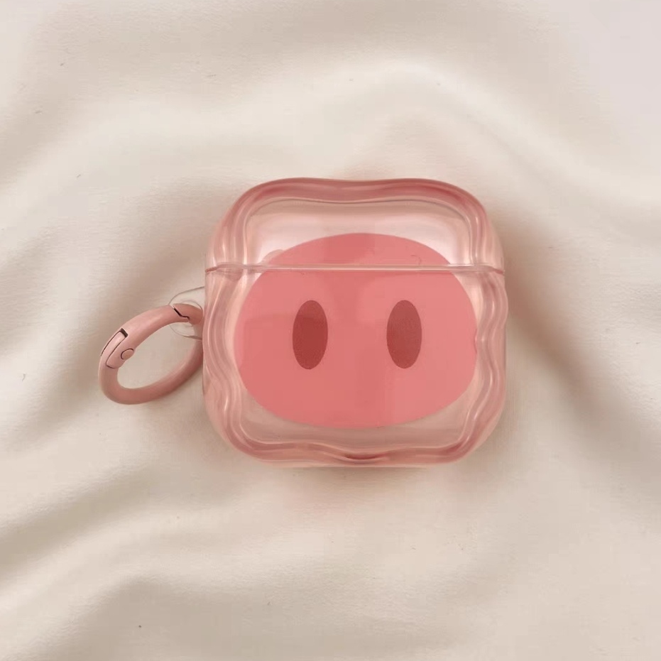 Pink Pig Cho AirPods Pro3 Case AirPods Pro2 Vỏ Tai Nghe Chống Sốc Cho AirPods Pro3 / 4 / 4 (ANC) / P