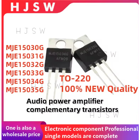 5 CÁI MJE15030G MJE15031G MJE15032G MJE15033G MJE15034G MJE15035G TO-220 Bộ khuếch đại công suất âm 