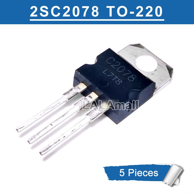 5 Chiếc C2078 2SC2078 TO-220 Độ Phóng Đại 60-100 27 MHz RF Bộ Khuếch Đại Công Suất Transistor Mới Ba