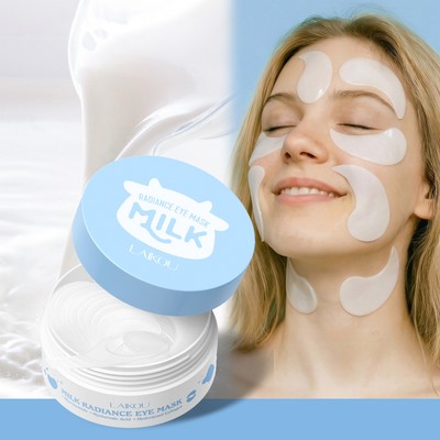 MẶT NẠ MẮT LAIKOU MILK 50 Cặp - Làm sáng & săn chắc dưới mắt - Hydrating Giảm quầng thâm bọng mắt