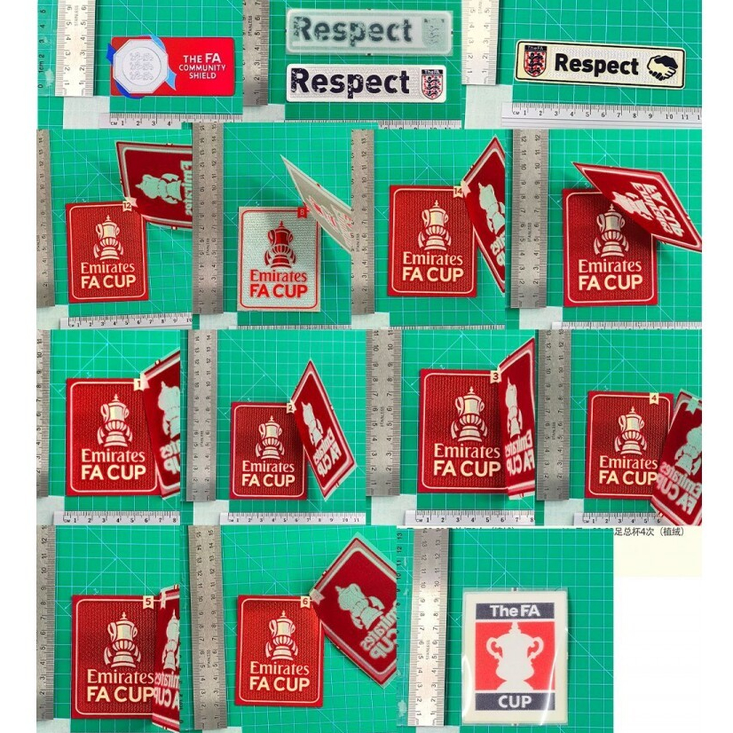 Miếng dán bóng đá chất lượng cao dành cho băng tay FA Cup