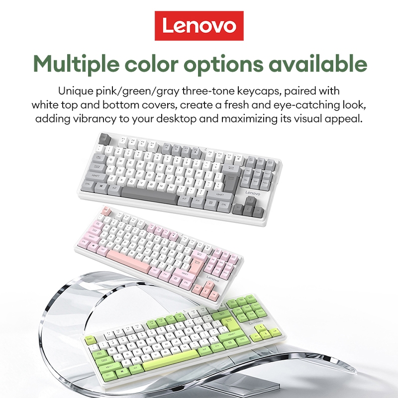 Bàn phím không dây Lenovo X5K Pro Văn phòng nhỏ gọn với hệ thống kép Win / Mac cộng với tuổi thọ pin dài | BigBuy360 - bigbuy360.vn