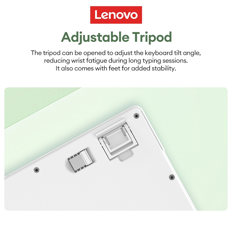 Bàn phím không dây Lenovo X5K Pro Văn phòng nhỏ gọn với hệ thống kép Win / Mac cộng với tuổi thọ pin dài | BigBuy360 - bigbuy360.vn