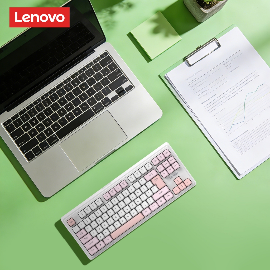 Bàn phím không dây Lenovo X5K Pro Văn phòng nhỏ gọn với hệ thống kép Win / Mac cộng với tuổi thọ pin dài | BigBuy360 - bigbuy360.vn