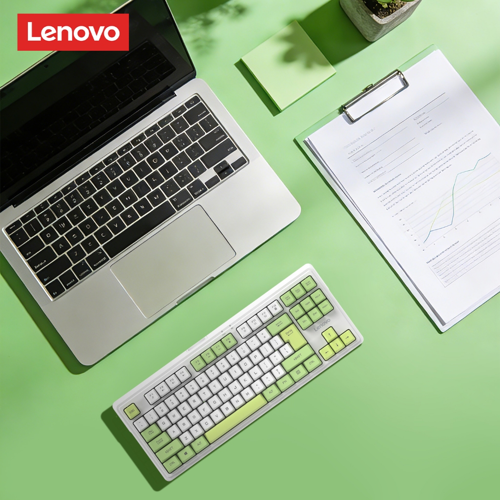 Bàn phím không dây Lenovo X5K Pro Văn phòng nhỏ gọn với hệ thống kép Win / Mac cộng với tuổi thọ pin dài | BigBuy360 - bigbuy360.vn