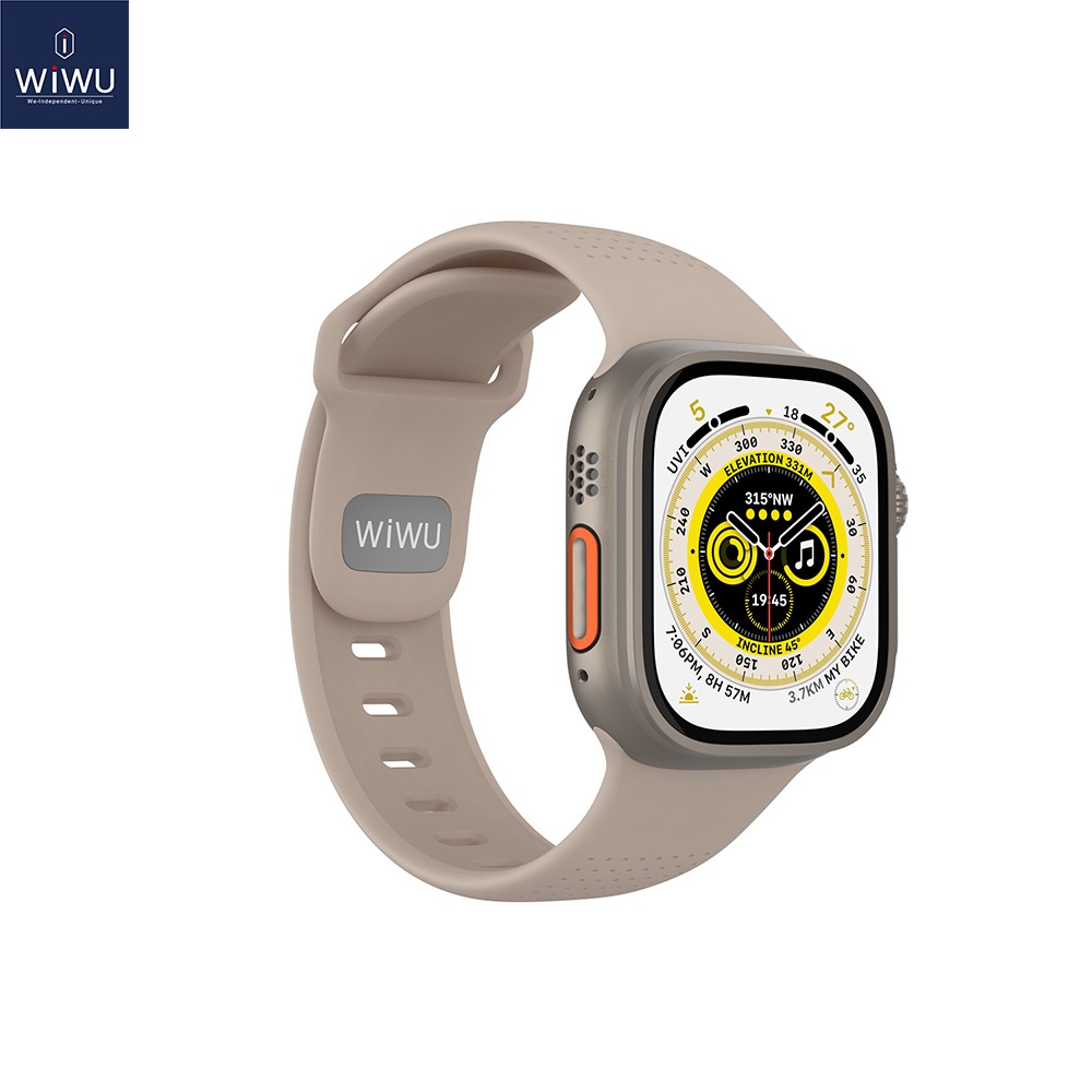 Dây đeo đồng hồ thân thiện với da WIWU cho iWatch Series 11/Apple Watch Ultra 3 Dây đeo đồng hồ chịu