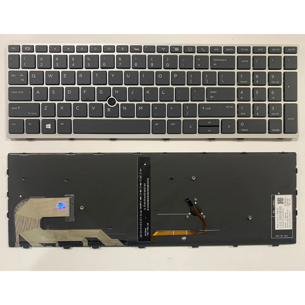Bàn Phím Laptop Bố Trí Hoa Kỳ Cho HP Elitebook 750 G5 755 G5 850 G5 855 G5 750 G6 850 G6