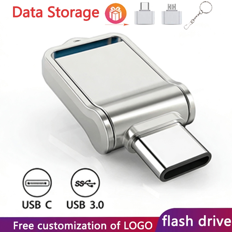 Ổ đĩa flash USB, Giao diện kép TYPE-C & USB, 32GB / 64GB / 128GB / 256GB / 512GB / 2TB Ổ đĩa flash U