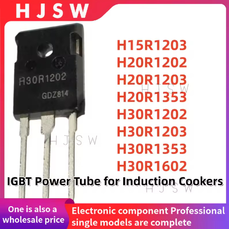 5 CÁI 100% MỚI H15R1203 H20R1203 H20R1203 H20R1353 H30R1203 H30R1203 H30R1353 H30R1602 TO247 Ống IGB