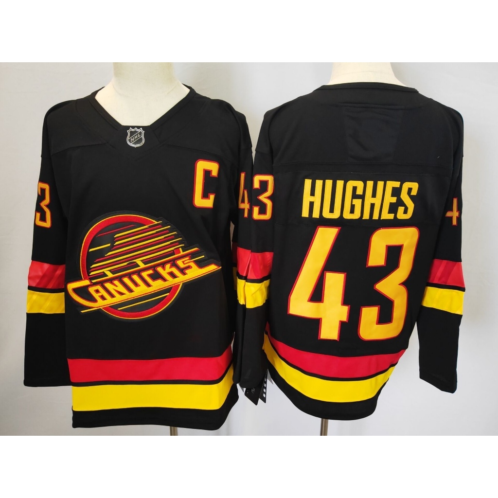 NHL Jersey khúc côn cầu thêu dài tay