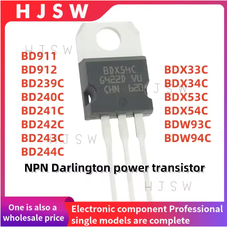 5 Chiếc 100% Chất Lượng Mới BD911 BD912 BD239C BD240C BD241C BD242C BD243C BD244C BDX33C BDX34C BDX5
