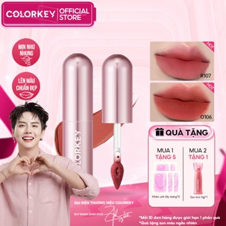 [DUY KHÁNH YÊU THÍCH] Son Bùn COLORKEY, Chất Bùn Mịn Nhẹ, Lì Lâu Trôi Tự Nhiên 2g