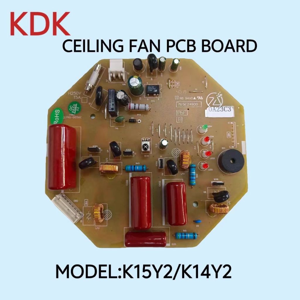 KIPAS SILING K15Y2, K14Y2 KDK Quạt Trần Pcb Ban Cho Bayu Quạt BAN
