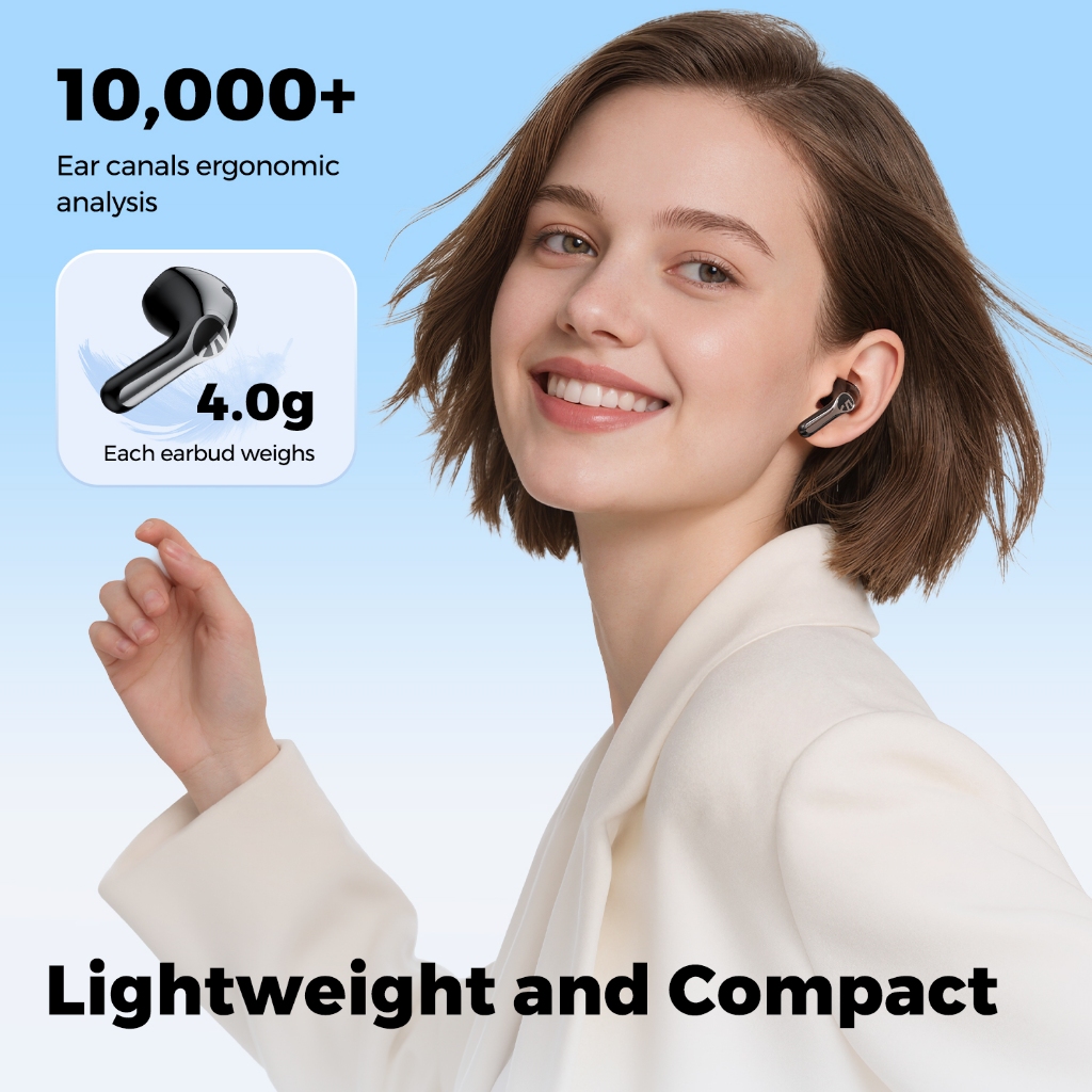 Tai nghe không dây SoundPEATS Air6 HS LDAC Hi-Res Trình điều khiển 13mm Bluetooth 6.0 45H Tuổi thọ pin HiFi Sound Comfort FitTWS | BigBuy360 - bigbuy360.vn