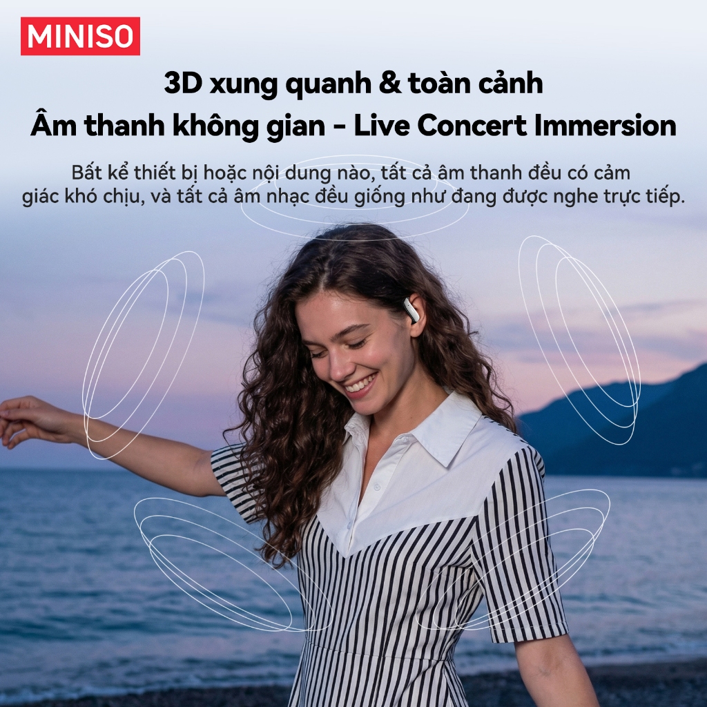 Bảo hành một năm Tai nghe Bluetooth không dây MINISO MS218 AI Dịch thời gian thực Bluetooth 6.0 HIFI Chất lượng âm thanh IPX5 Tai nghe Bluetooth doanh nghiệp chống nước | BigBuy360 - bigbuy360.vn