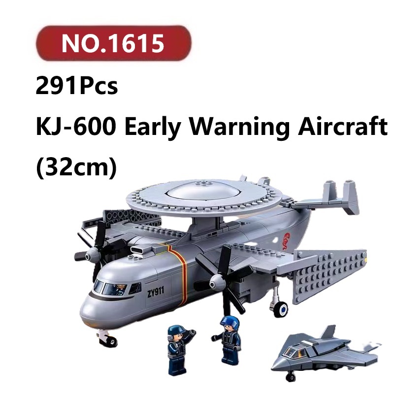 ✨KJ-600 Chiến Binh Xe Tăng Đồ Chơi Lắp Ráp Mô Hình 291Chi Tiết Sluban Plane Tank Lắp Ghép Xếp Hình