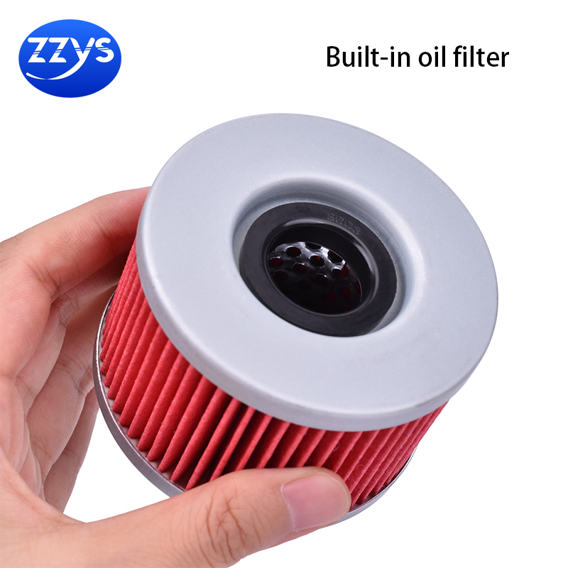 1-5 chiếc Bộ lọc dầu tích hợp-Có thể áp dụng cho dòng xe máy Honda CB250 450 CM400 CX400 500