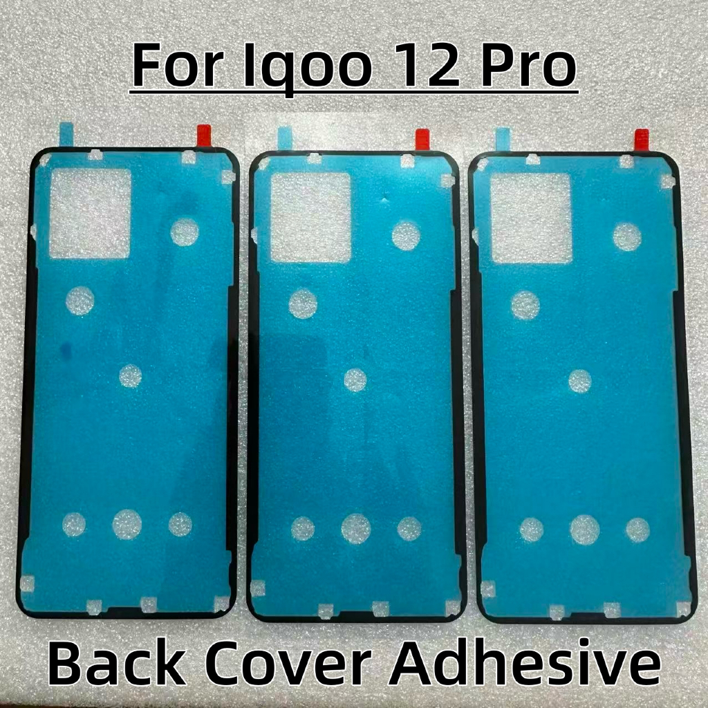 Dành cho iqoo 12 Pro Ốp điện thoại dính Vỏ pin Băng keo
