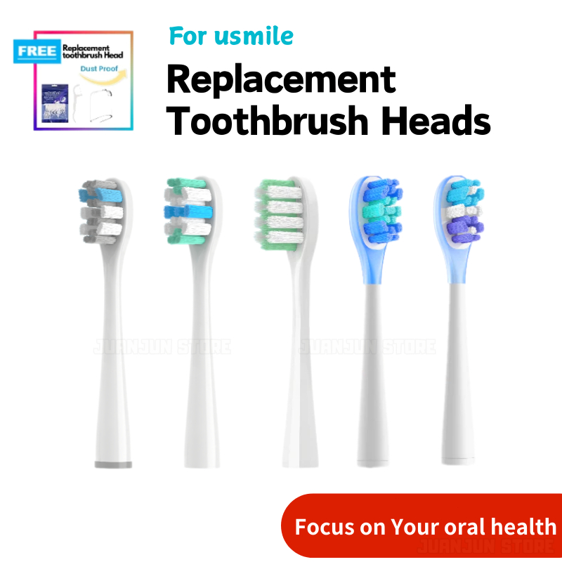 【Toothbrush Head】20Pcs brush Head Suitable for Usmile Y1/Y1S/Y2/P1/F1/Pro/Y10 Vacuum Packaging