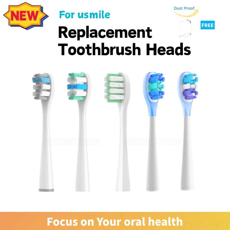 【Toothbrush heads】20 PCS For Usmile Electric Toothbrushes Y1 / Y1S / Y2 / P1 / F1 / U1 / Pro / Y10