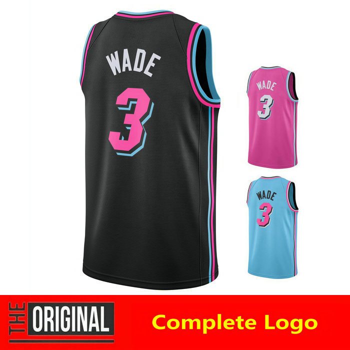 Áo bóng rổ mới 3 Dwyane Wade Jersey
