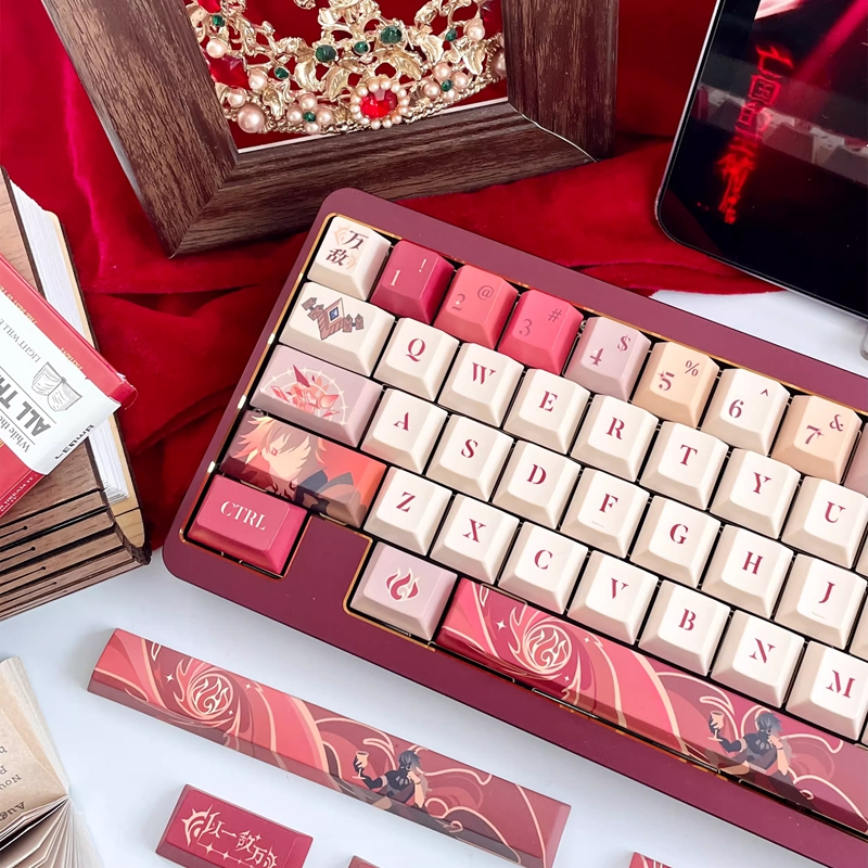 [Chỉ Keycap] 《 Honkai: Star Rail 》 Mydei Keycaps ACGN Game Keycap Cherry Profile PBT Dye-sub cho Che