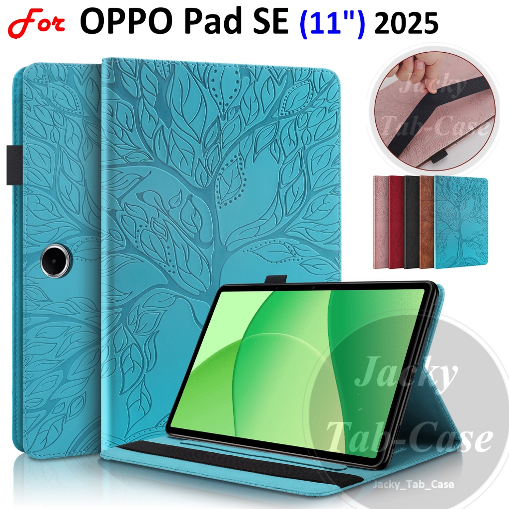 Dành cho máy tính bảng OPPO Pad SE 2025 11.0 "(Model: OPD2417 OPD2420 OPD2419) Vỏ bảo vệ bằng da PU 