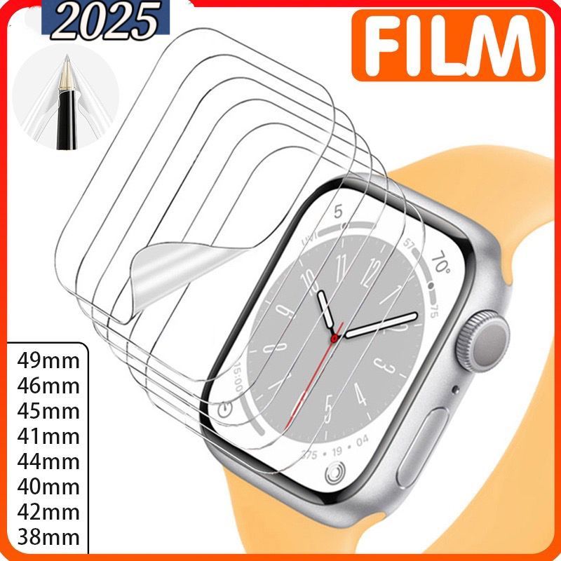 Bảo Vệ Màn Hình Cho app watch s11 smartwatch 3 4 5 6 7 8 9 10 se ultra2 3 Phim Mềm 46mm / 49mm