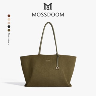 MOSSDOOM Thalea Bag Túi tote da lộn có sức chứa lớn với thiết kế đơn giản và phong cách