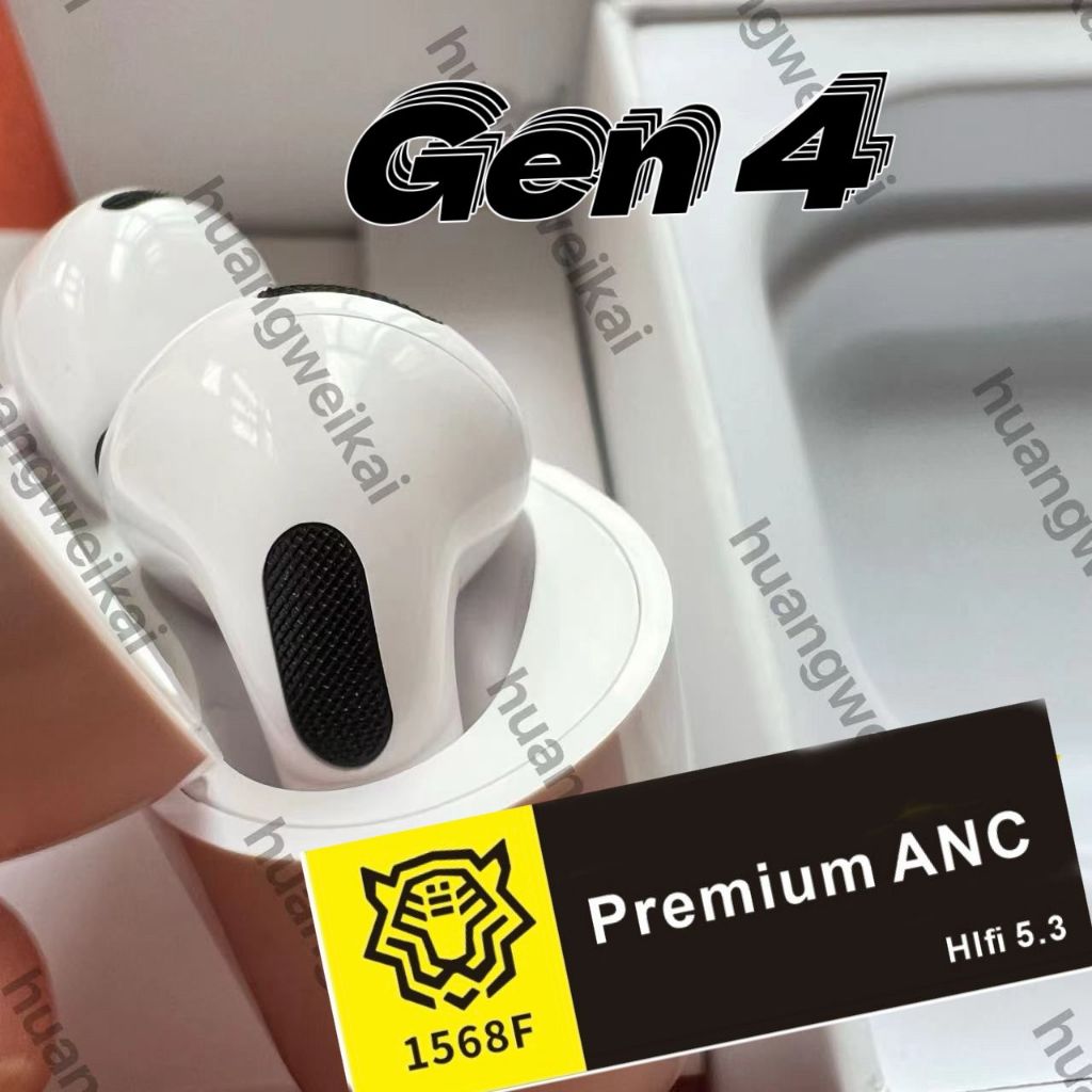 2026 Gen4 【 TYPE-c pro 2 ANC real Premium 】 Pro 2 Đổi tên Tai nghe Bluetooth không dây GPSTWS Super 