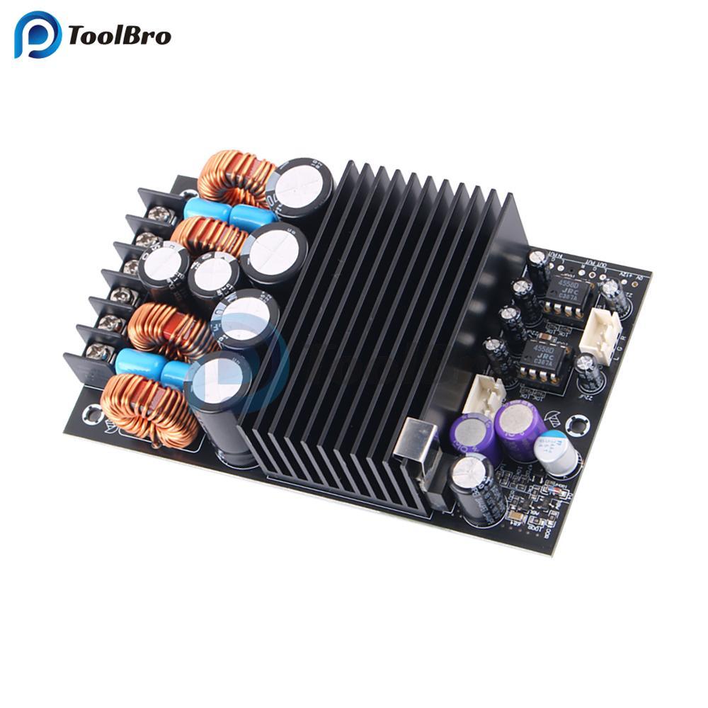 DC19-50V TPA3255 Bảng khuếch đại kỹ thuật số HIFI Audiophile 300W + 300W Công suất cao 2.0 Mô-đun âm