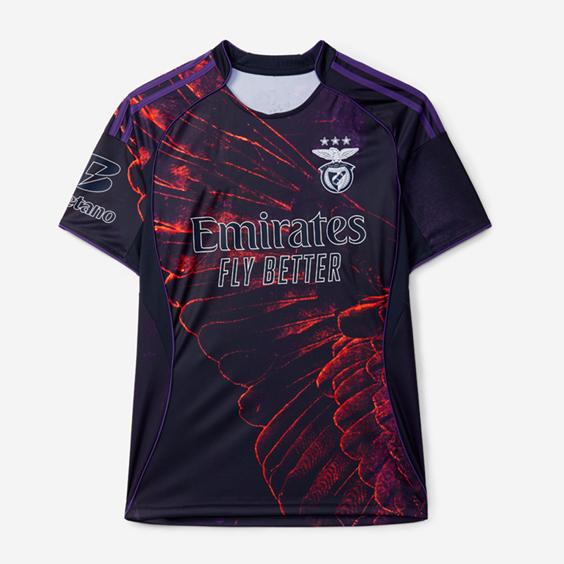 Áo bóng đá Benfica VHILS 2025/2026 dành cho fan - Size S đến 4XL