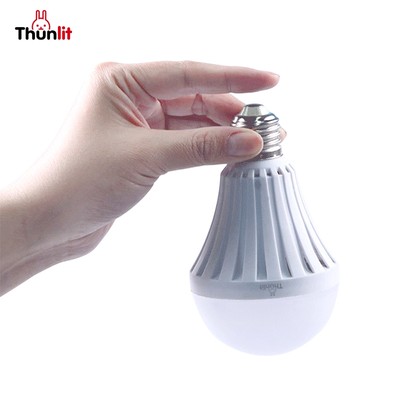 Bóng đèn LED có thể sạc lại Thunlit E27 Đèn khẩn cấp cho gia đình Bóng đèn sạc pin di động nhỏ 5W