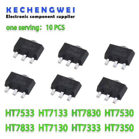 10 CHIẾC HT7133 HT7333 HT7350 HT7833 HT78330 HT7130 HT7530 SOT-89 SOT 7133-1 7333-1 7350-1 7833-1 75